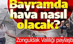 Zonguldak Valiliği’nden Bayram Öncesi Hava Durumu Uyarısı