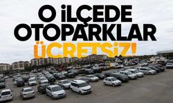O İlçede Bayramda Otoparklar Ücretsiz Oldu