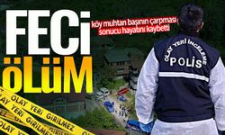 Ot biçerken dere yatağına düşen muhtar hayatını kaybetti