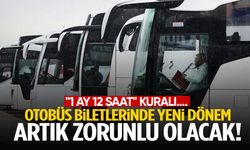 Otobüs bileti fiyatları için yeni zorunluluk! Bakan Uraloğlu "1 ay 12 saat" kuralını duyurdu