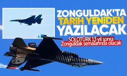 SOLOTÜRK 13 yıl sonra yeniden Zonguldak semalarında olacak