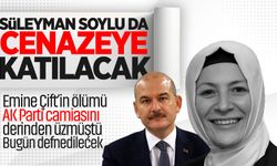 Süleyman Soylu da Emine Çift'in cenazesine katılacak