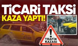 Çınartepe’de İki Araç Birbirine Girdi