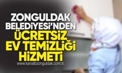 Zonguldak Belediyesi’nden Evde Temizlik Hizmeti