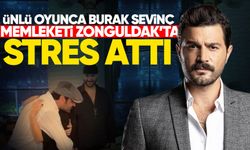 Ünlü Oyuncu Burak Sevinç memleketi Zonguldak’ta çifte kutlama yaptı