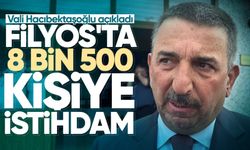 Vali Hacıbektaşoğlu açıkladı: Filyos'ta 8 bin 500 kişiye istihdam