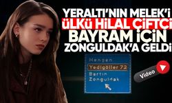 Yeraltı’nın Melek’i bayram için Zonguldak’a geldi