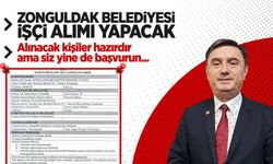 Zonguldak Belediyesi'ne çok sayıda personel alınacak
