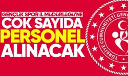 Zonguldak Gençlik ve Spor Müdürlüğü sözleşmeli personel alımı yapacak