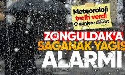 Zonguldak için tekrar kuvvetli yağış uyarısı
