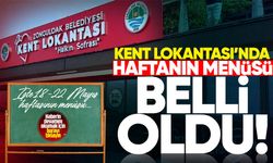 Zonguldak Kent Lokantası'nda 18-22 Mayıs haftasının menüsü belli oldu!