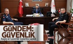 Zonguldak Valiliği'nde Asayiş ve Güvenlik toplantısı yapıldı