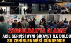 Zonguldak Atatürk Devlet Hastanesi Acil servisi doldu:Ateş kusma ve ishal