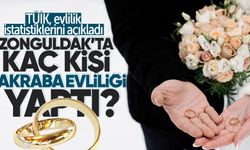 Zonguldak'ta 2025 yılında kaç kişi evlendi? Kaç kişi akraba evliliği yaptı?