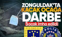 Zonguldak'ta kaçak ocak operasyonu! 5 ocak patlatıldı