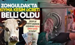 Zonguldak'ta Kurban Bayramı öncesi kıyma çekim ücreti belli oldu!