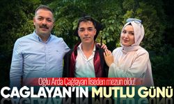İl Başkanı Mustafa Çağlayan’ın mutlu günü: Oğlu Arda mezun oldu!