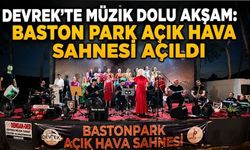 Devrek'te açık hava sahnesinde ilk konser düzenlendi