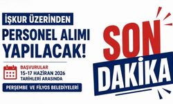 Filyos ve Perşembe Belediyeleri personel alımı yapacak