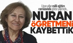 Emekli öğretmen Nuran Bacak hayatını kaybetti