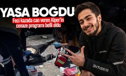 Feci kazada can veren Alper Başören'in cenaze programı belli oldu