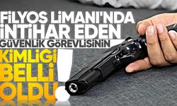 Filyos Limanı'nda kafasına sıkan güvenlik görevlisinin kimliği belli oldu!