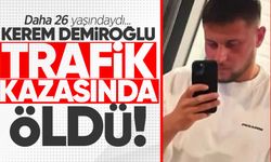 Gurbetten Çaycuma'ya acı haber: Kerem Demiroğlu kazada can verdi!
