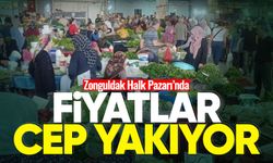 Halk pazarı sakin, fiyatlar cep yakıyor
