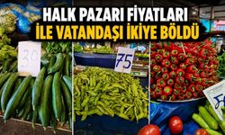 Halk Pazarı fiyatlarıyla vatandaşı ikiye böldü: Kimi pahalı dedi kimi normal