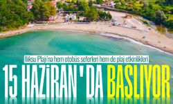 Ilıksu Plajı’na hem otobüs seferleri hem de plaj etkinlikleri 15 Haziran’da başlıyor