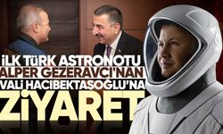 İlk Türk Astronotu Alper Gezeravcı'nan Zonguldak Valiliği'ne ziyaret