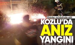 Kozlu'da anız yangını: İtfaiye ekipleri sevk edildi!