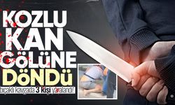 Kozlu'da bıçaklı kavga: 3 kişi yaralandı!