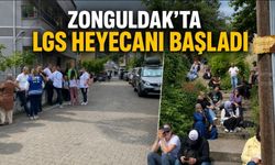 Zonguldak’ta LGS heyecanı başladı: Aileler okul önlerinde nefesini tuttu