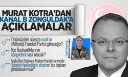 MHP Zonguldak'taki kan değişiminden sonra Murat Kotra'dan özel açıklamalar