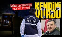 Muhtar Cemal Çetintav silahla yaşamına son verdi