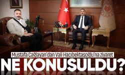 Mustafa Çağlayan’dan Vali Hacıbektaşoğlu'na ziyaret