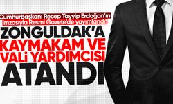 Resmi Gazete'de yayımlandı! Zonguldak’a bir Kaymakam, bir Vali Yardımcısı atandı