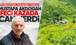 Trabzon'dan kahreden haber! 'Sapça Muhtarı' lakaplı Mustafa Akdoğan feci kazada can verdi!