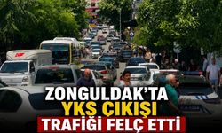 Zonguldak’ta YKS sınavı çıkışı trafik felç oldu