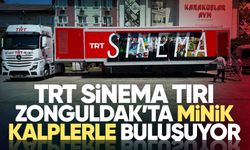 TRT Sinema Tırı Zonguldak'ta minik kalplerle buluşuyor