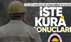 TTK KURA ÇEKİMİ SONUÇLARI SORGULAMA EKRANI | Türkiye Taşkömürü Kurumu 262 işçi alımı kura sonuçları açıklandı