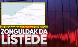 Türkiye'nin diri fay haritası güncellendi! İşte Zonguldak'ın risk derecesi...