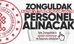 Zonguldak Kültür ve Turizm Müdürlüğü'ne personel alınacak