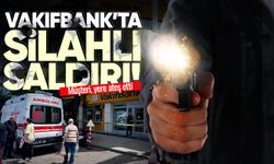 Zonguldak Vakıfbank'ta silahlı saldırı! Müşteri yere ateş etti...