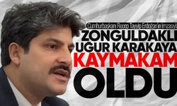 Zonguldaklı Uğur Karakaya Hopa’ya Kaymakam olarak atandı