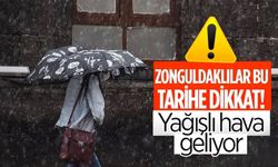 Zonguldaklılar dikkat! İki gün yağmur var...