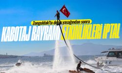 Zonguldak'ta deniz yasağından sonra Kabotaj Bayramı etkinlikleri iptal oldu