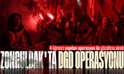 Zonguldak'ta DGD operasyonu: 4 öğrenci gözaltına alındı!