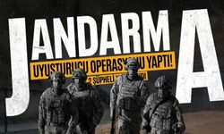 Zonguldak'ta jandarmadan uyuşturucu operasyonu
